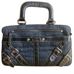 Y2K Guess denim jean satchel bag purse